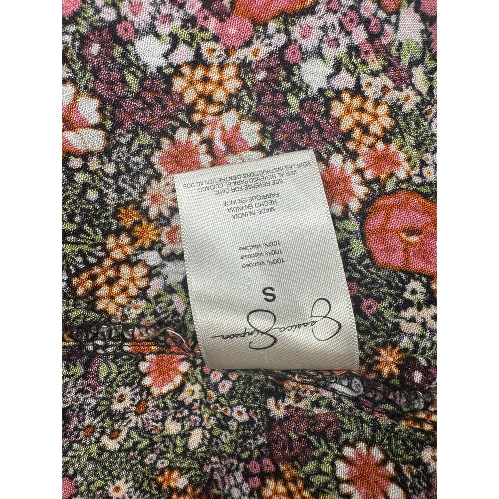 Jessica Simpson SMALL Garden Escape LEILANI floral open front cardigan duster - Picture 12 of 14